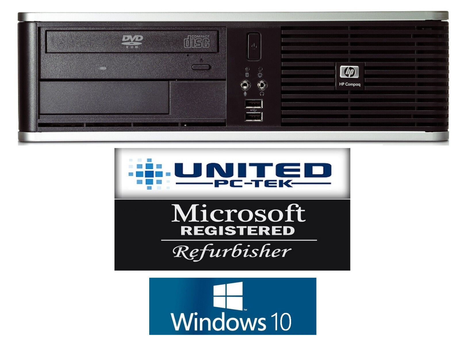 HP Computer Windows 10 Home Intel Dual Core 160GB 2GB DVD/RW PC Desktop WiFi Korzystna cena, wysoka jakość