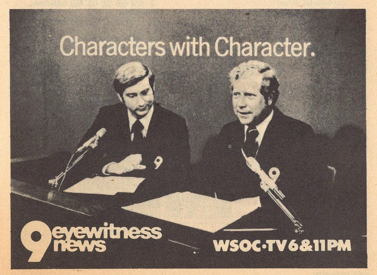 Wsoc Tv Stream Channel News 1973 WSOC TV NEWS AD JACK CALLAGHAN