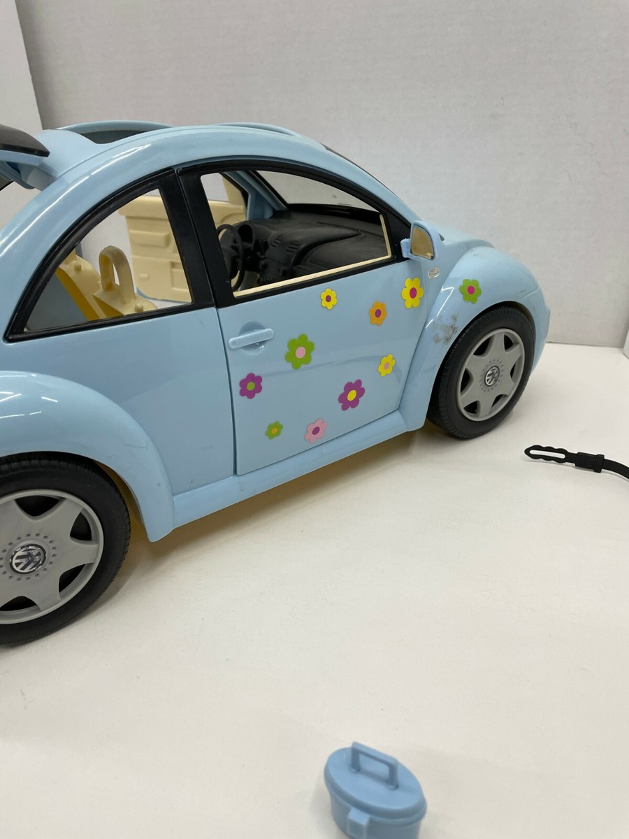 希少!HITECVolkswagen Beetle デザートエディション Barbie Volkwagen New Beetle by Mattel 2002 D1286 In Original