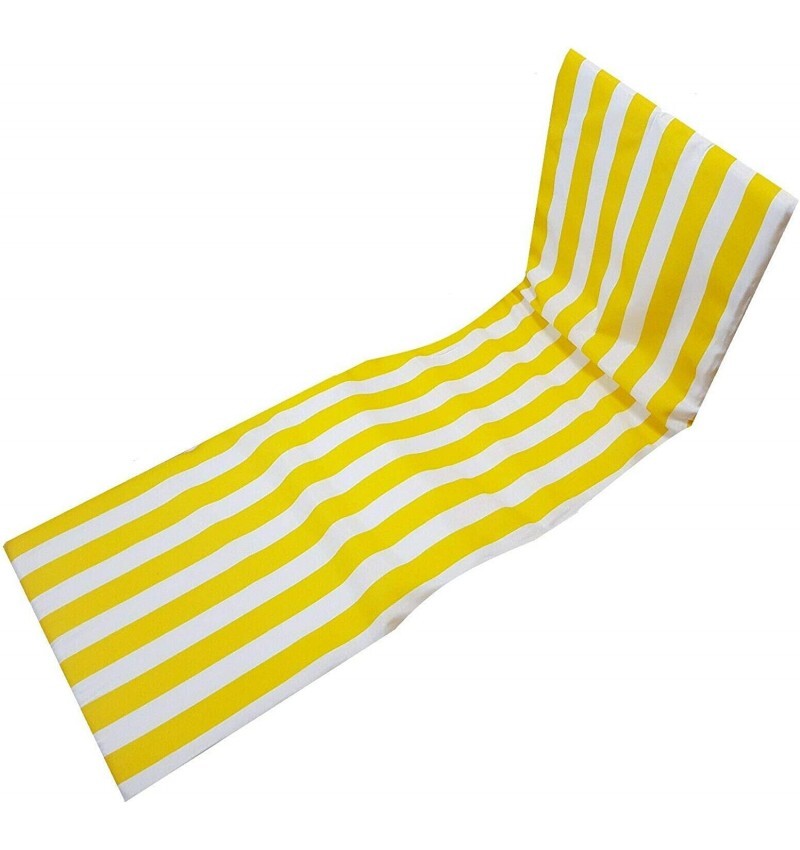 Cojín Almohadilla para Tumbona Acolchado en Patio Playa Piscina 175X50X5CM