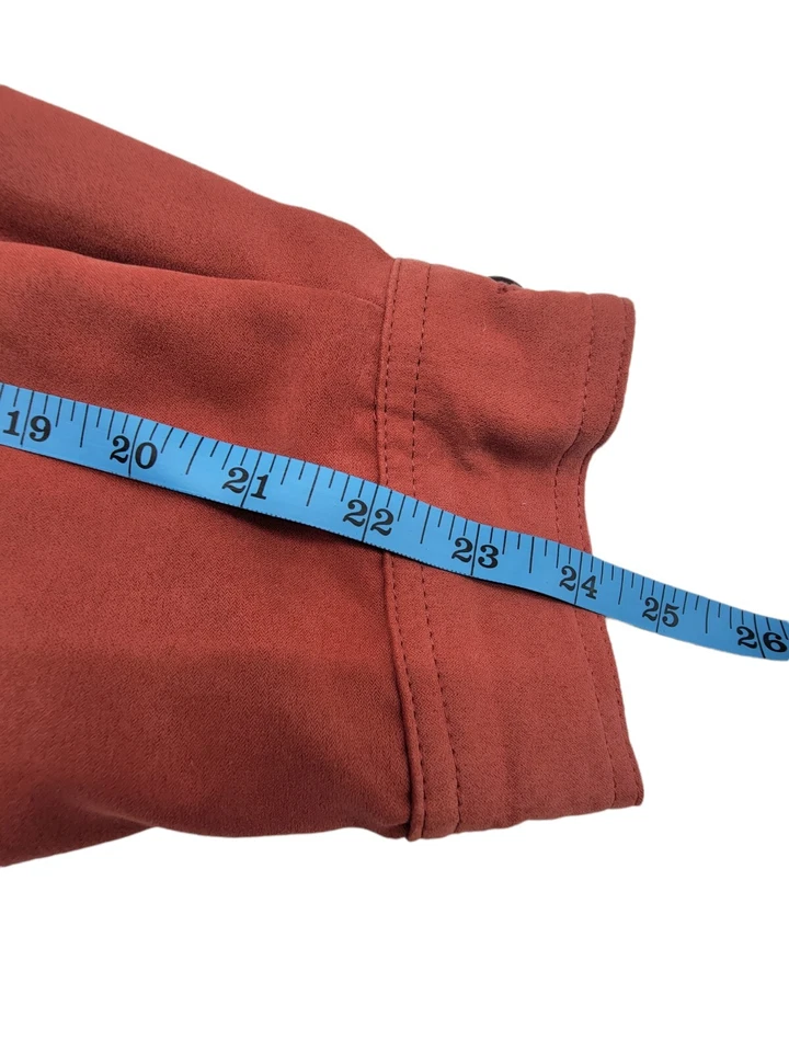 Alfred Dunner Jacket Womens Size 14 Red Coat Suede - Image 3 of 4