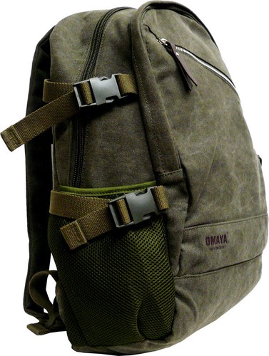 Mochila deportiva de lona de 18" para acampar escuela bolso portátil senderismo mochila - 928B - Imagen 3 de 8