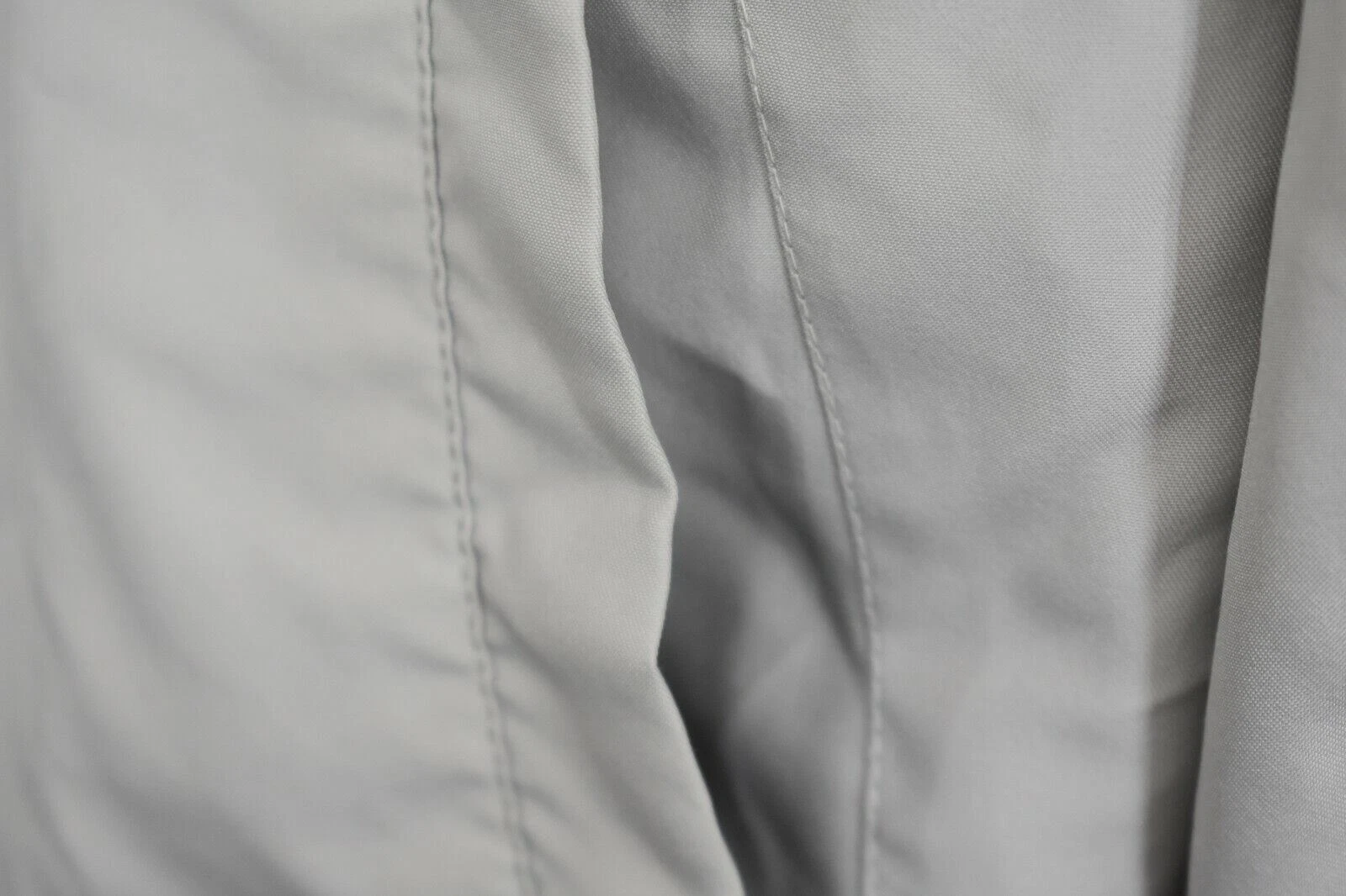 Reebok Mens Gray Jacket Stand Collar Front Zip Adjustable Stretch Waist L - product detail image 6