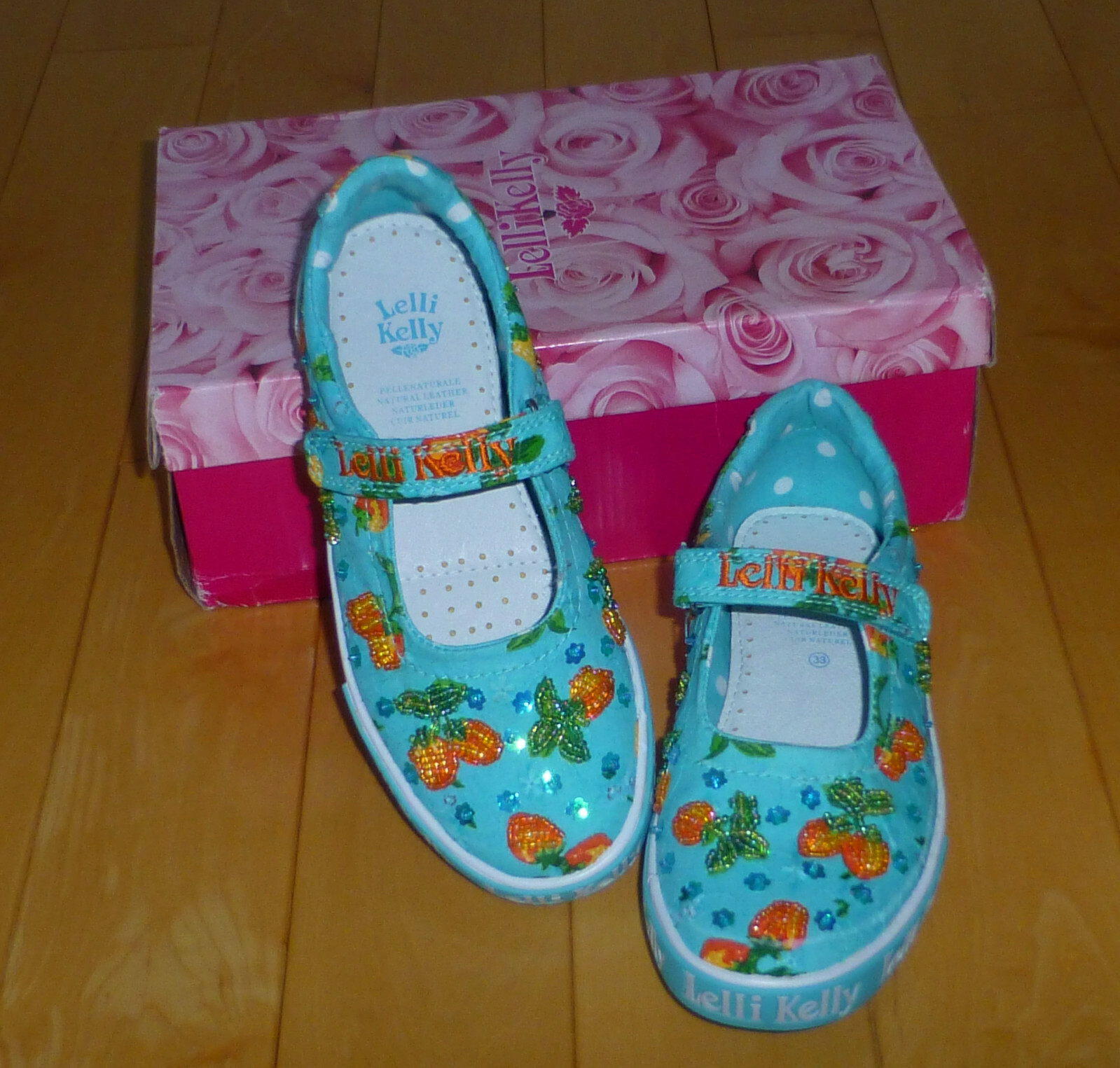 lelli kelly strawberry shoes