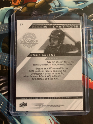 Riley Greene #27 Goodwin Champions - Picture 2 of 2