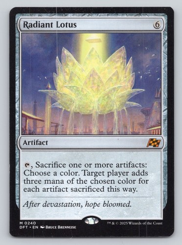 Radiant Lotus **PACK FRESH/NEAR MINT** - DFT/Magic The Gathering
