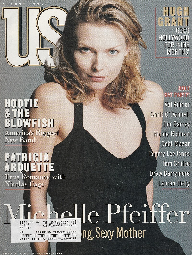 US Magazine Aug 1995 MICHELLE PFEIFFER-DIANE LANE-JON BON JOVI