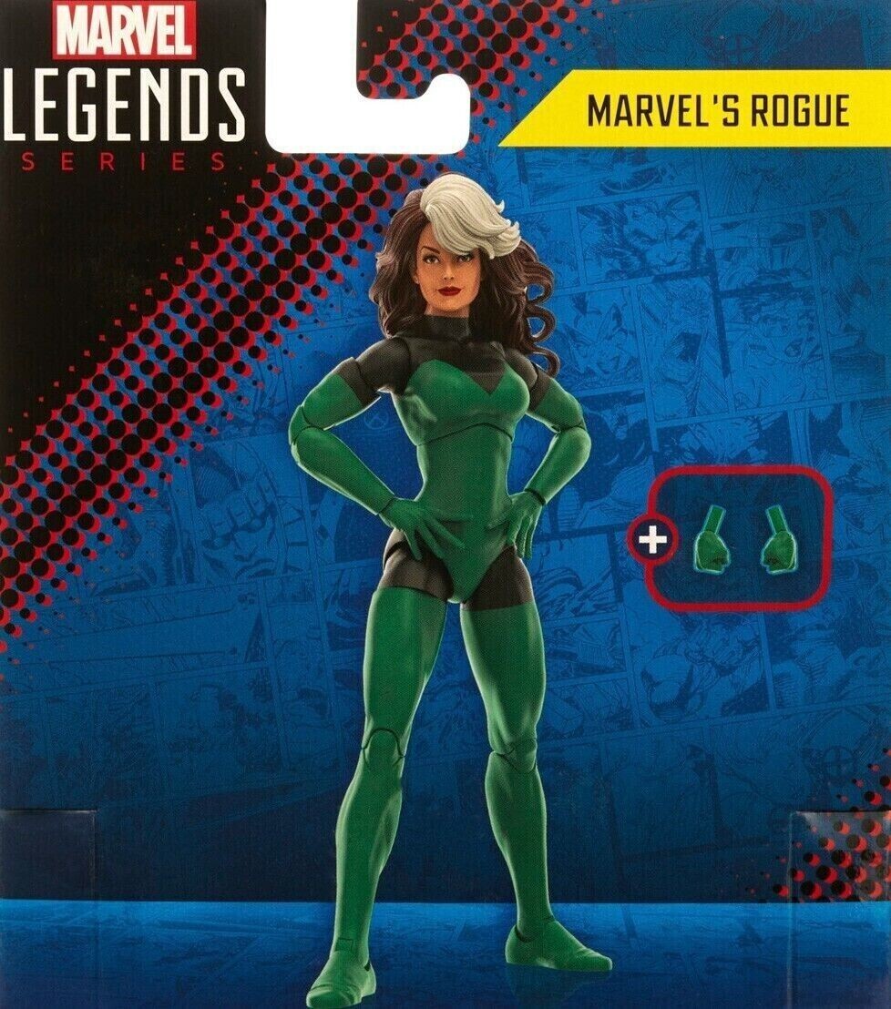 Hasbro Marvel Legends Series – Action Figure Rogue (15 Cm) – 1 Personaggio, 2 Accessori + Pezzo Build-A-Figure – Collezione Da Fumetto