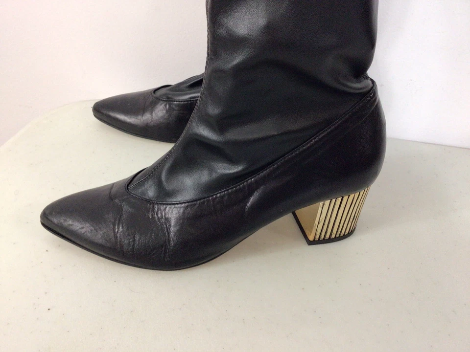 Botas de cuero Eram hasta la rodilla para mujer 37 Foto 2 de 4