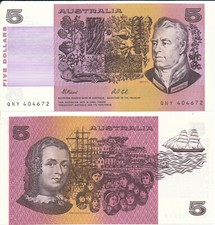 Australia / Australien - 5 Dollars (1991) UNC - Pick 44g
