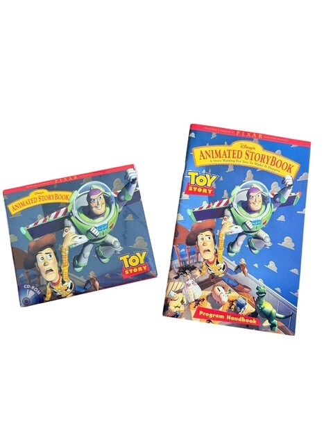 Pixar Toy Story Animated StoryBook CD Rom & Program Handbook. | eBay