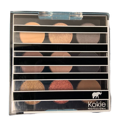 Kokie Professional Eyeshadow 9-color Palette MASTER ESSENTIALS EP583