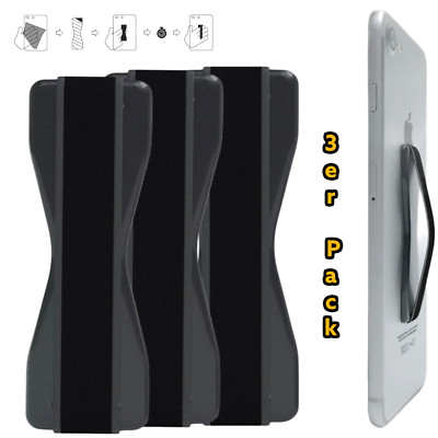 3x Finger Handyhalterung für Huawei Samsung iPhone 7 8 Xs Xr 11 12 13 14 Pro Max