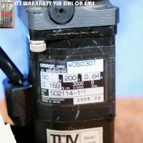   R88M-W05030T With ANFX-P10W-7JL3-21 AC200V 50W #F11