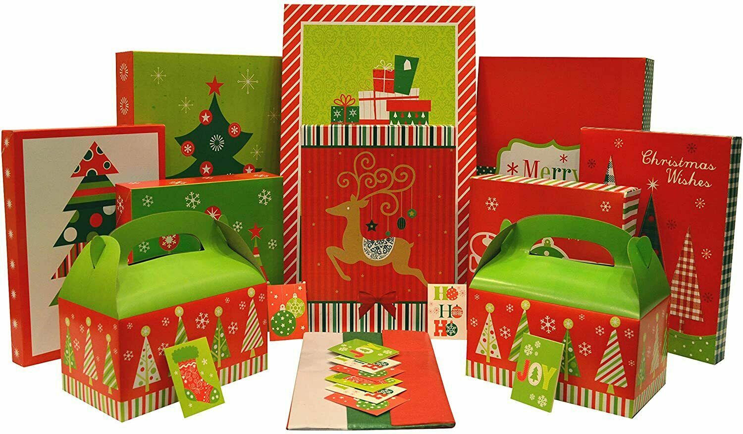 Set Everything Needed To Wrap Presents 36 Piece Set