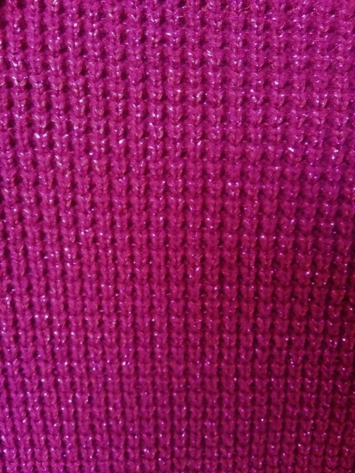 Vestido Suéter Juvenil Sin Mangas Ciruela Loco 8 (por Gymboree) EE. UU. 14-XL Borgoña Usado en Excelente Condición Foto 3 de 4