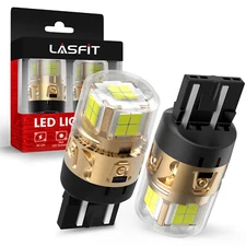 Lasfit LED Back Up Reverse Light Bulb Lamp 6000K Super White 7440 7441 Plug Play