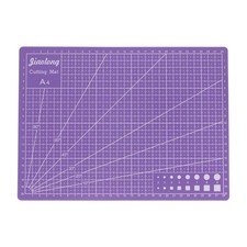 A4 Self-Healing Cutting Mat 12"x9" Double-Sided Cutter Board Purple