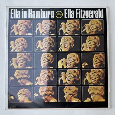 Ella Fitzgerald Ella in Hamburg Verve Records 1965 Mono LP NZ press VG+/VG+