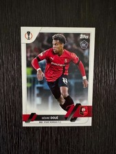 2022-23 Topps UEFA Club Competitions Desire Doue RC 48 Rookie Card. rookie card picture