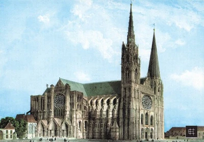 28 CHARTRES LA CATHEDRALE - Photo 1/2