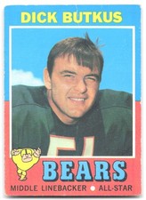 Dick Butkus Cards, Rookie Cards and Autographed Memorabilia Guide 20