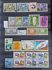 Z222 Haïti lot de timbres état divers à étudier (2 pages)