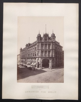 Fotografie Berlin, Ansicht Berlin-Mitte, KaisergalerieFriedrichstraße Ecke Behr 