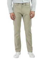 Jachs New York Men's Straight Stretch 5 Pocket Twill Pant US, Waist Inseam, 32,