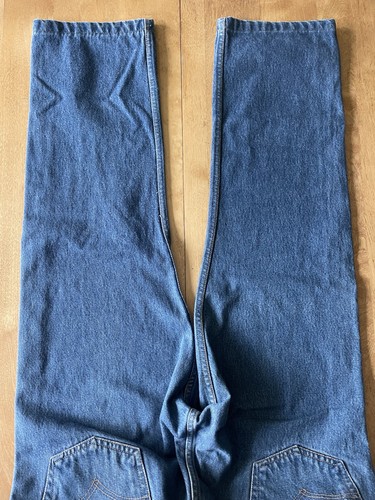 Vintage 90s Levi’s 501 Denim Jeans Mens 32x27 Blue Straight Leg Button Fly - Picture 21 of 22