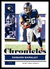 Saquon Barkley 2021 Panini Chronicles #66 Giants NFL READ FREE SHIP AutographDen