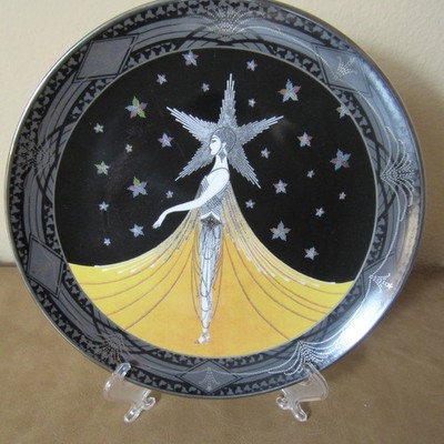 Franklin Mint Royal Doulton House of Erte LE Collector Plates 8 Royal Doulton　エルテ