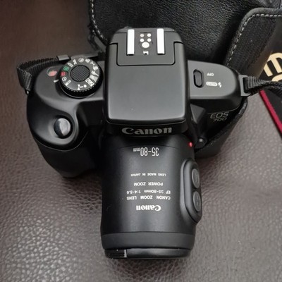 Canon EOS 700 film SLR camera plus Canon EF 35-80mm f/4-5.6 PowerZoom