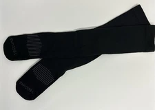 Tecovas Over the Calf Merino Wool Socks SZ Medium, Color All Black