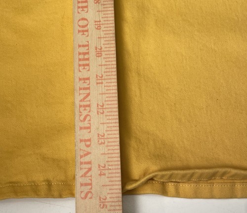 205 Collins Overalls Skirt Size Large Yellow Lightweight Comfortable Versatile - Picture 6 of 8