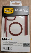 OtterBox iPhone 16 Plus Phone Case Defender Series XT Clear  Brick Red 