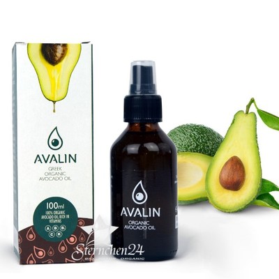 AVALIN - Avocadoöl für Haar, Gesicht, Körper 100ml, 100% Organic Naturkosmetik