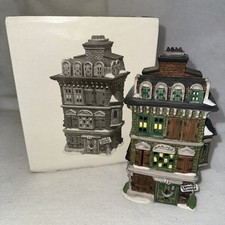 Dept 56 HVC Dickens’ Village The Flat of Ebenezer Scrooge 5587-5 w Box/Cord