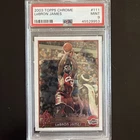 LEBRON JAMES PSA 9 2003-04 TOPPS CHROME #111 ROOKIE CARD RC CAVALIERS MINT