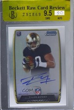 2013 Bowman Rookie Chrome Refractor Auto Tyler Eifert #RCRA-TE Auto RC