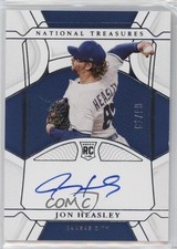 2022 Panini National Treasures Rookie Signatures 61/99 Jon Heasley Auto 0t2