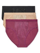 Warners womens Blissful Benefits Tummy Smoothing Hi-cut Panty Underwear, Amar...