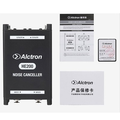 Alctron HE200 Hum Eliminator Ground Loop Isolator Noise Canceller XLR 6.35mm