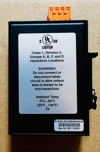 WEIDMULLER IE-SW5-ECO INTERRUTTORE ETHERNET 5 PORTE - Foto 6 di 6