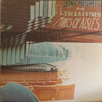Joni Mitchell - Miles Of Aisles - gebrauchte Vinyl Schallplatte - 87 - O16325A