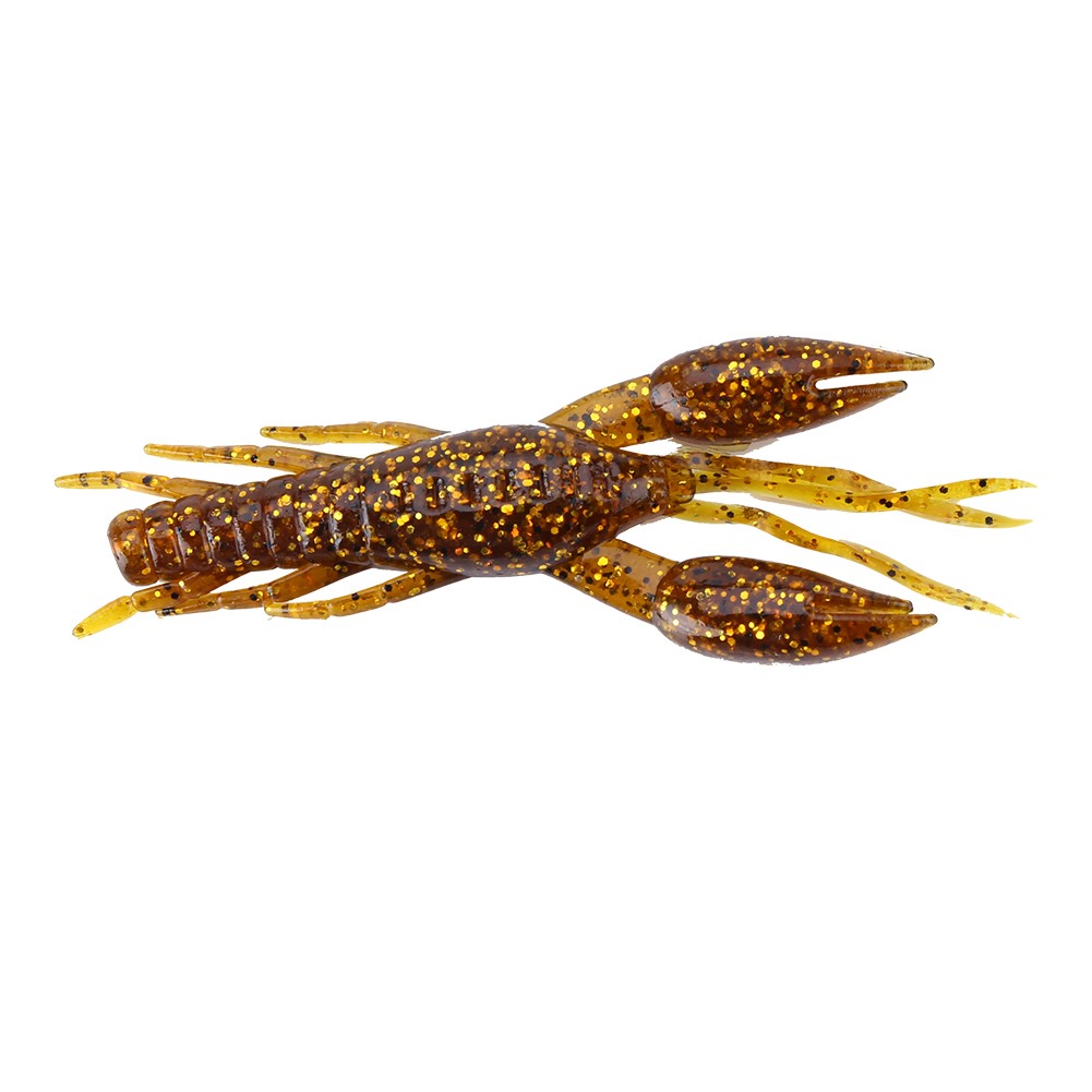 4pcs Soft Crawfish Fishing Lures Durable Realistic Action For Carp Bass Fishing