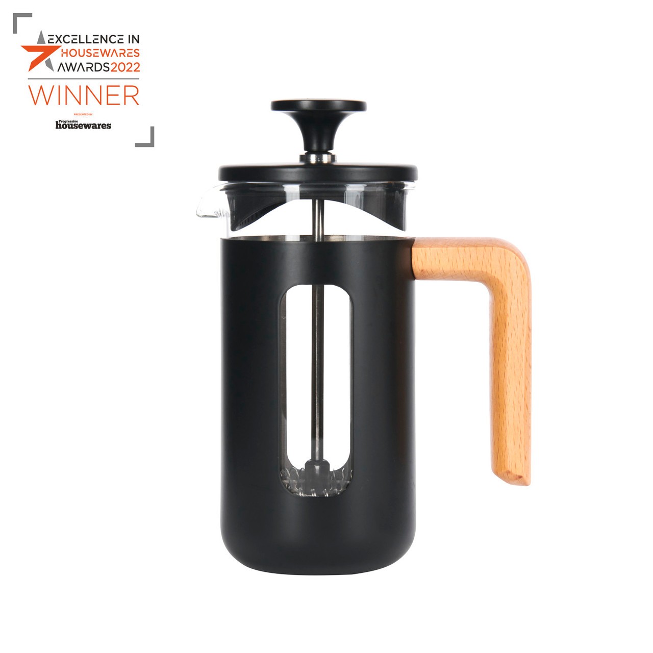 La Cafetiere Pisa Cafetiere, 3-Cup, Black