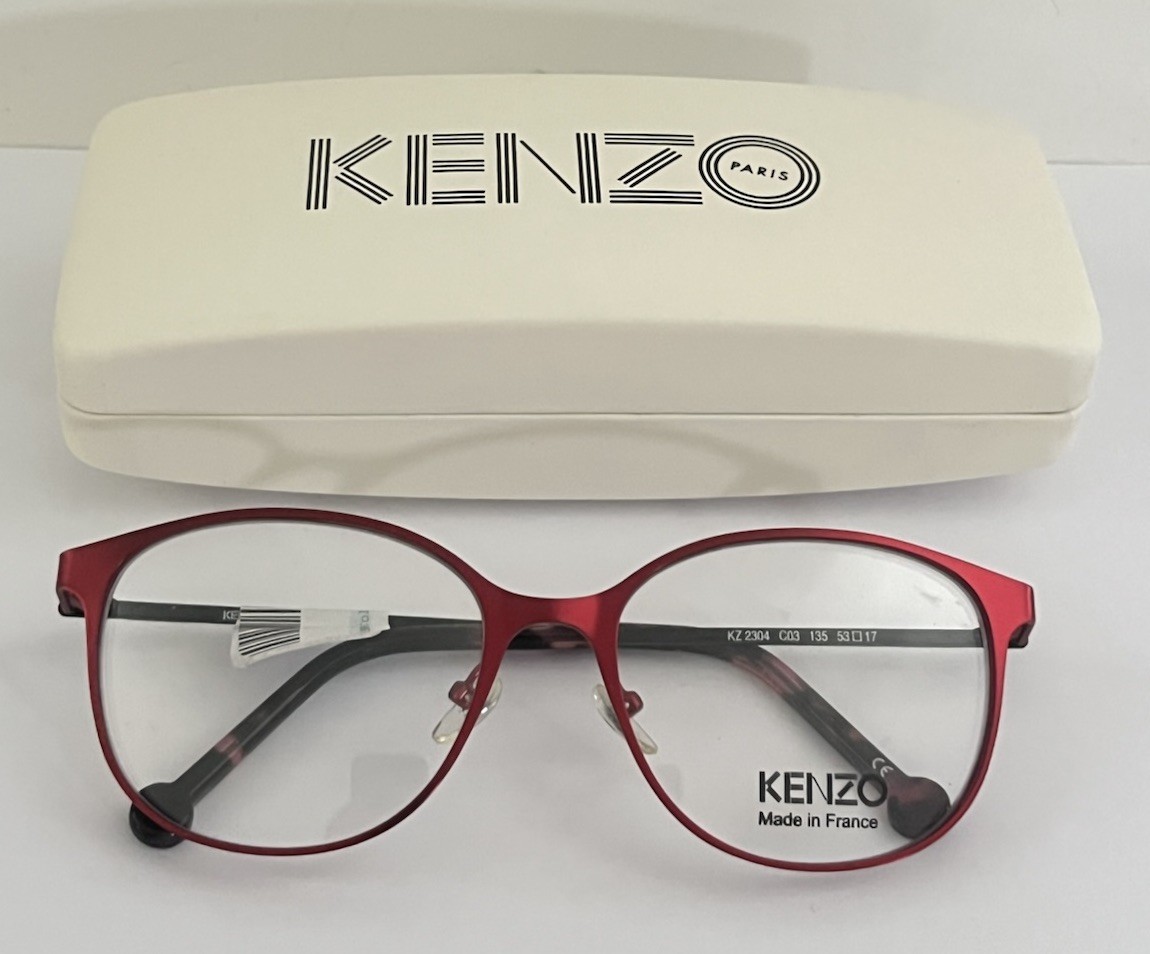 Monture de vue femme Khenzo KZ2304 légère anti fatigue nez rouge