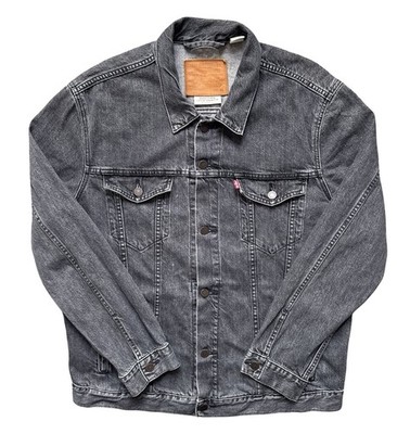 Levi's Denim Trucker Jacke Herren XL Grau