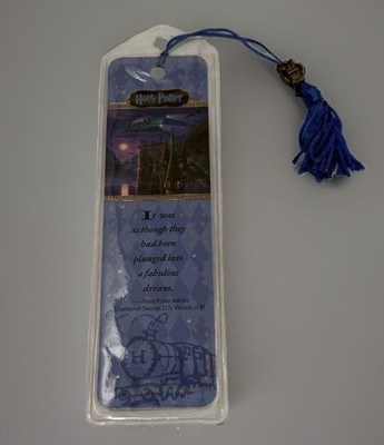 Vintage 2004 Harry Potter Antioch Bookmark Holographic Lenticular 3D Owl Tassel